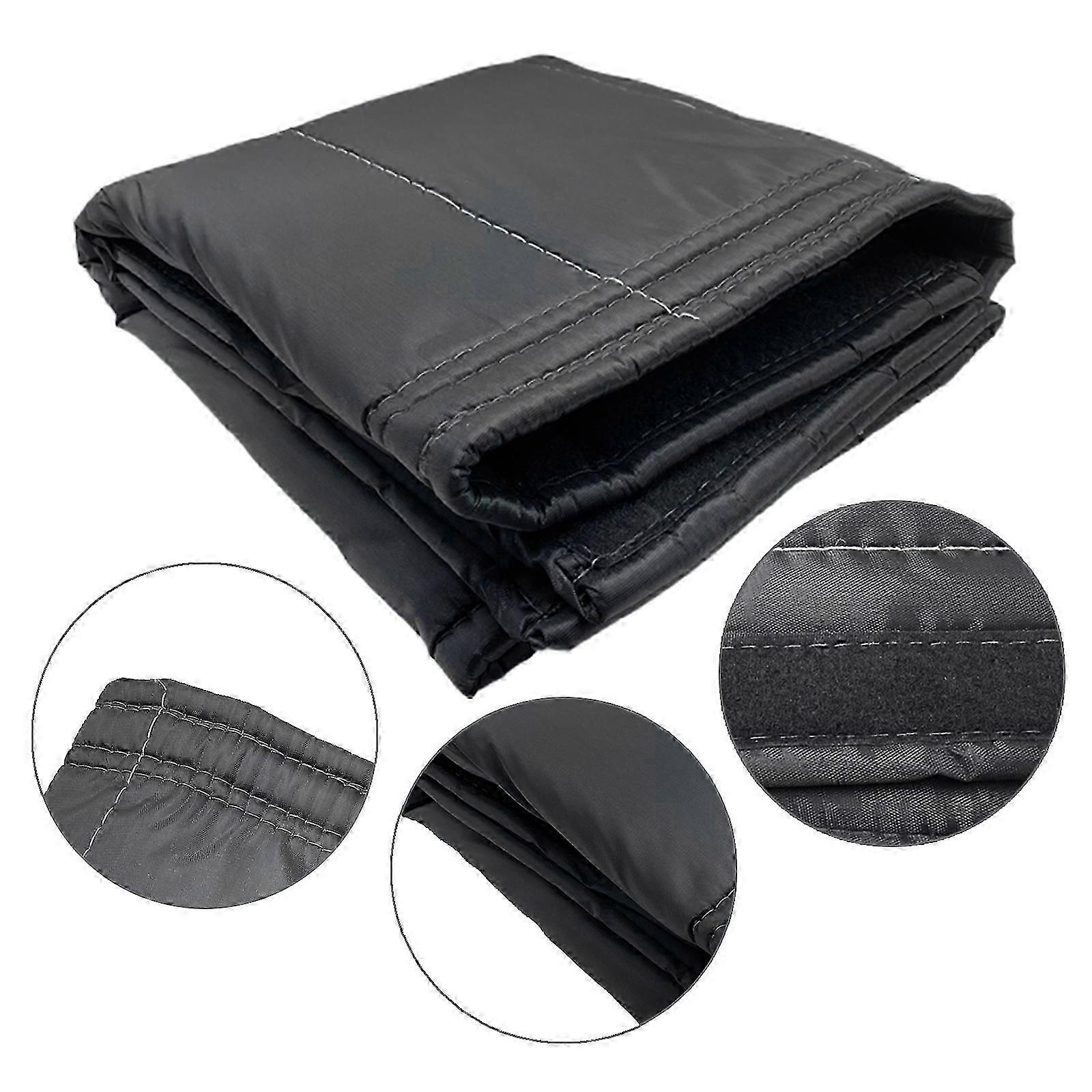 Pejs tæppe sort pejs udkast vagtdæksel