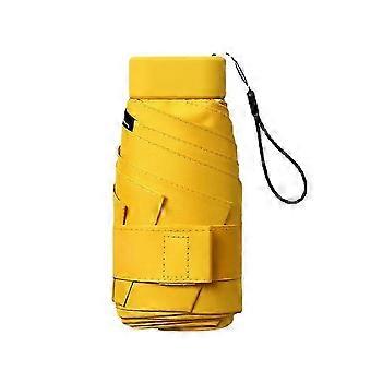 Opvouwbare paraplu winddichte uv-bescherming Compact 6 ribben versterkte parasol voor buitenactiviteiten gratis levering Walkbee 692 B