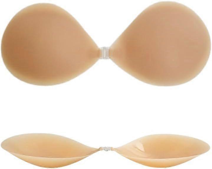2025 Latest Model  Thin Matte Sticky Bra, Reusable Adhesive Silicone Bras for