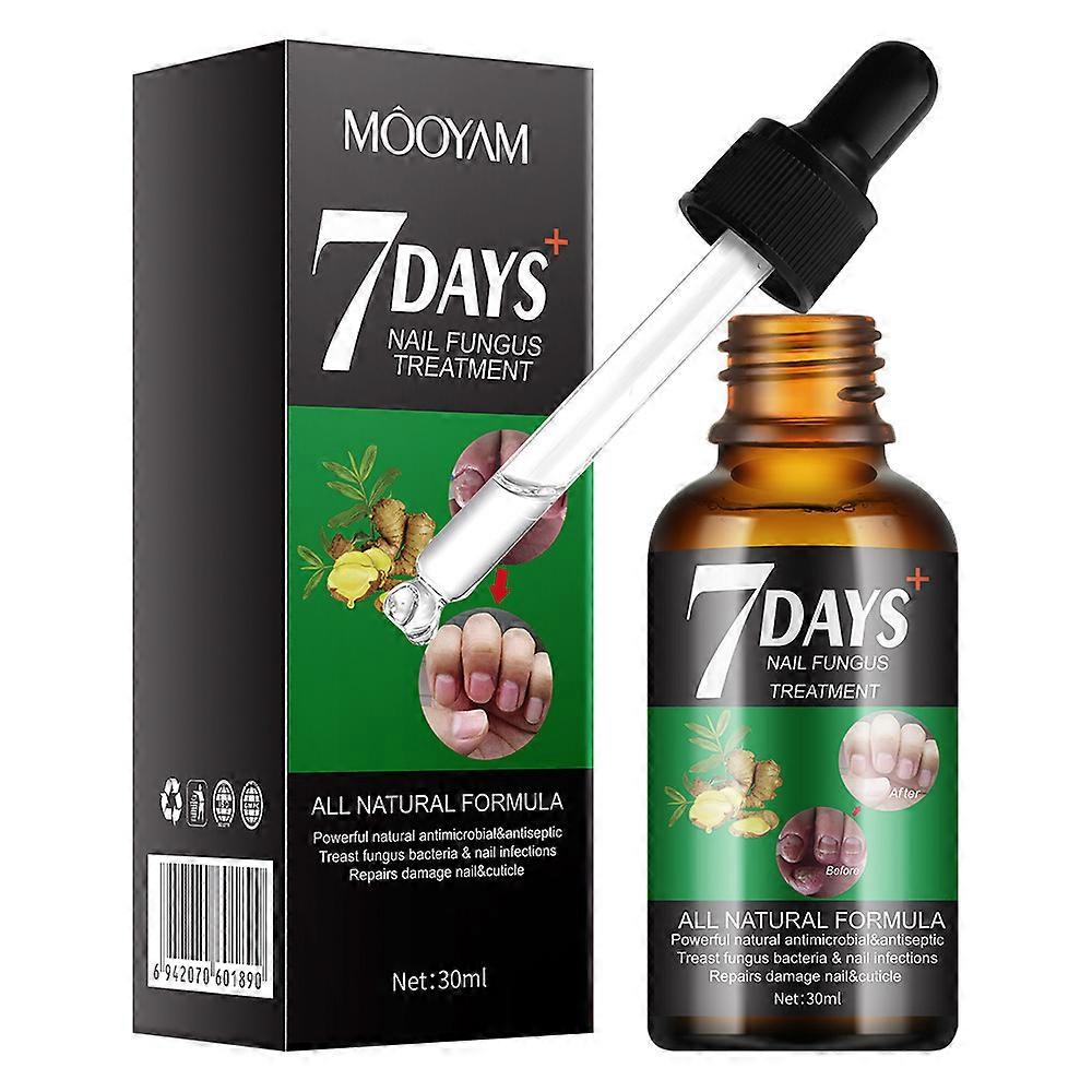 7Days Nagelbehandlung, Ingwer-Nagelwachstumsöl, Mehrzweck-Nagelreparatur, Nagelstärkungsöl-Serum
