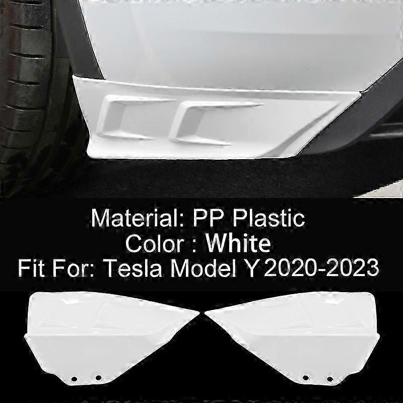 Rear Bumper Side Corner for Spoiler Anti-scratch Protector Car Modification AccessoriesMotor Vehicle Frame & Body Tesla Model Y Back Lip Thunder Style