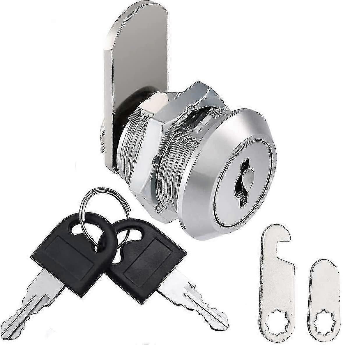 16mm Security Mailbox Lock, 16mm Mailbox Lock, Cabinet Drawer Cam Lock, Tool Box With Keys (1, 16mm)