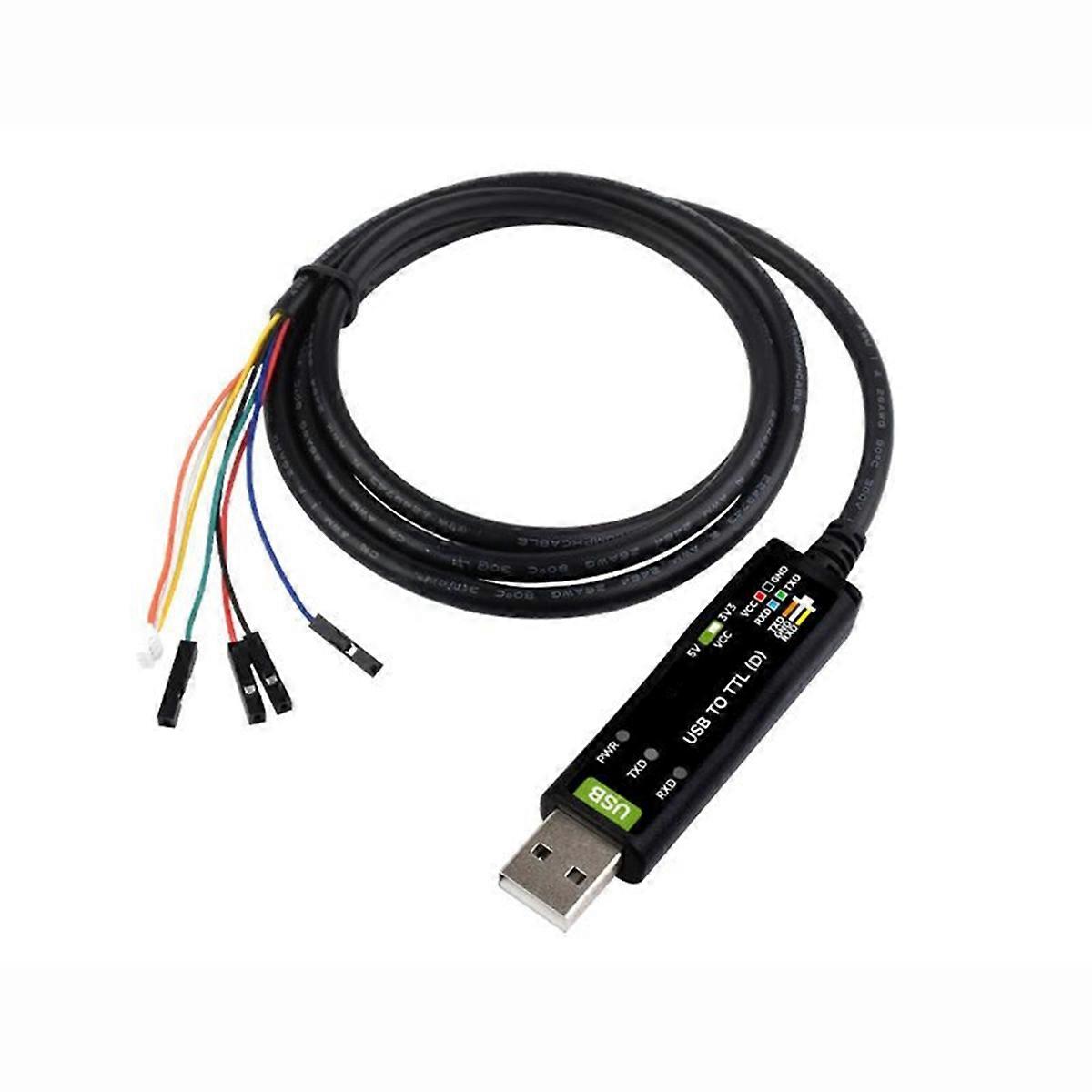 Industrial Grade USB to TTL Serial Cable 4PIN Loose Head Interface FT232RNL Protection Circuit