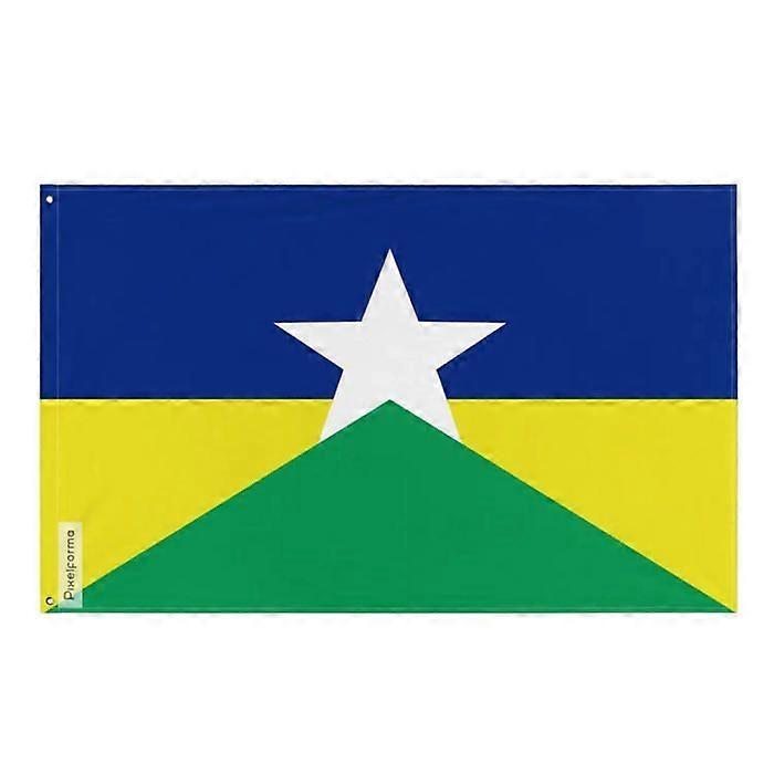 Flag Rondônia – 128 x 192 cm – Polyester – Metal grommets – Durable