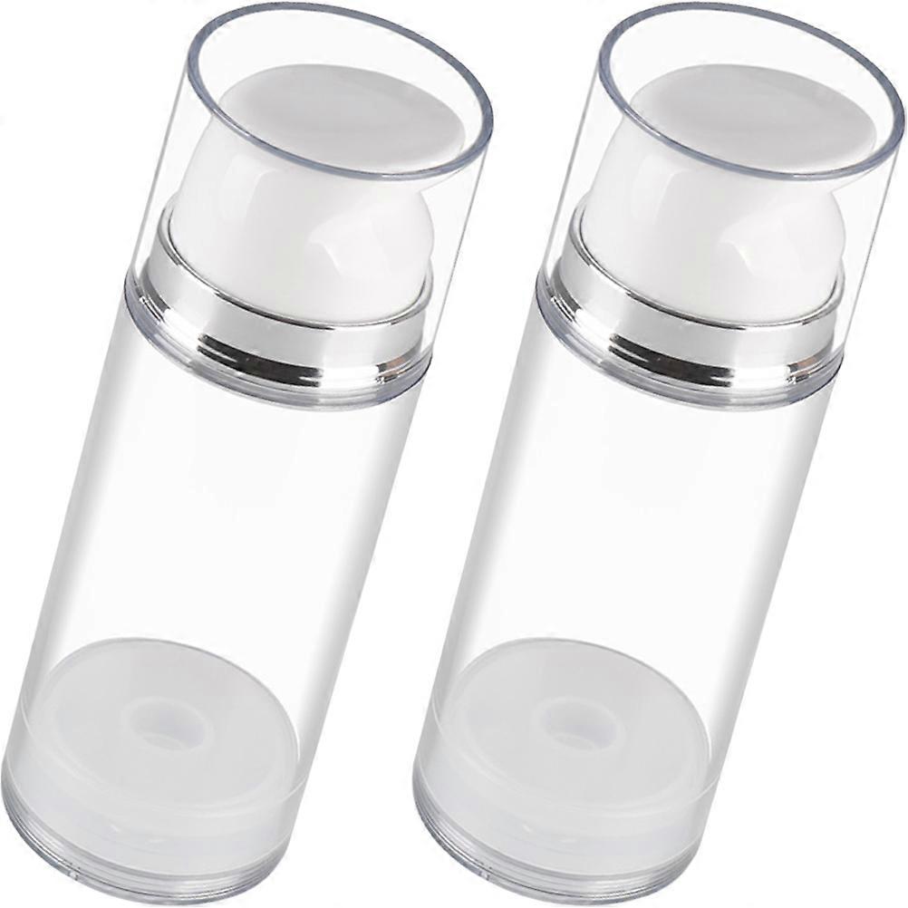 a refined product description based on your input:

 

**2PCS Refillable Pressing Lotion Bottles – Travel Size Airless Pump Containers for Cosmetics