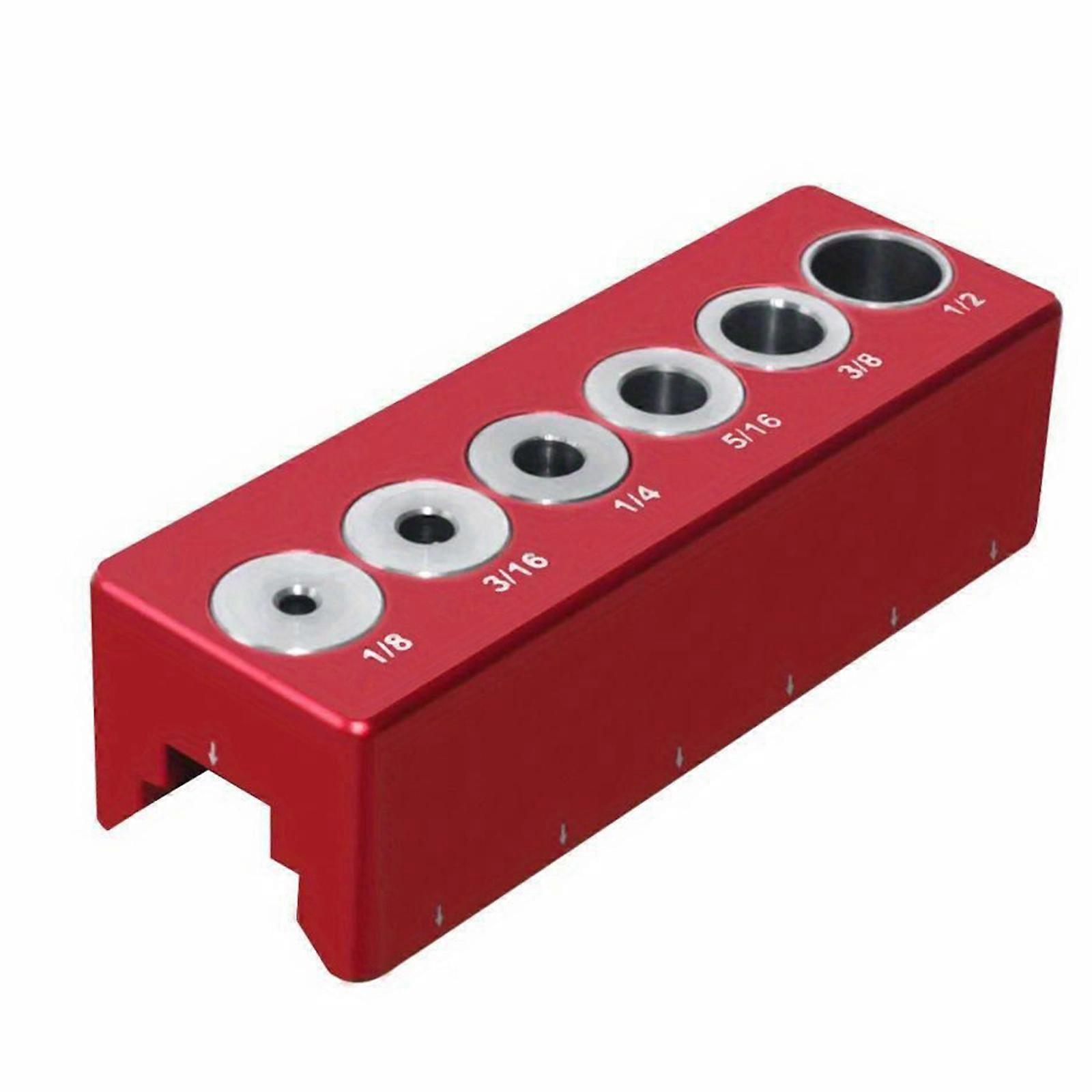 Self Centering Doweling Jig Kits Drill Guide Metric Standard Size Portable Drilling Guide Woodworking Hole Positioning