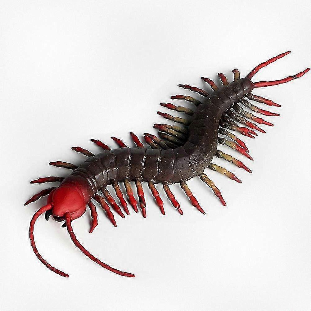 Realistic Animal Model Figurines Simulation TPR Rubber Multi-Legged Creature Figure Stress Relief Toy for Decompression Fun in Kids' Prank P