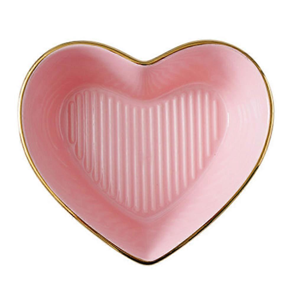 Heart Shape Ceramic Bowl Nordic Style Soup Fruit Salad Bowl for Family Parties Weddings Restaurants