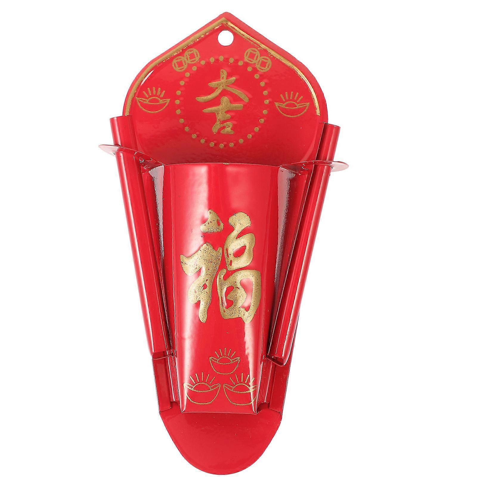 Round Incense Burner for Walls, Lucky Symbol Gift, Enhances Living Spaces