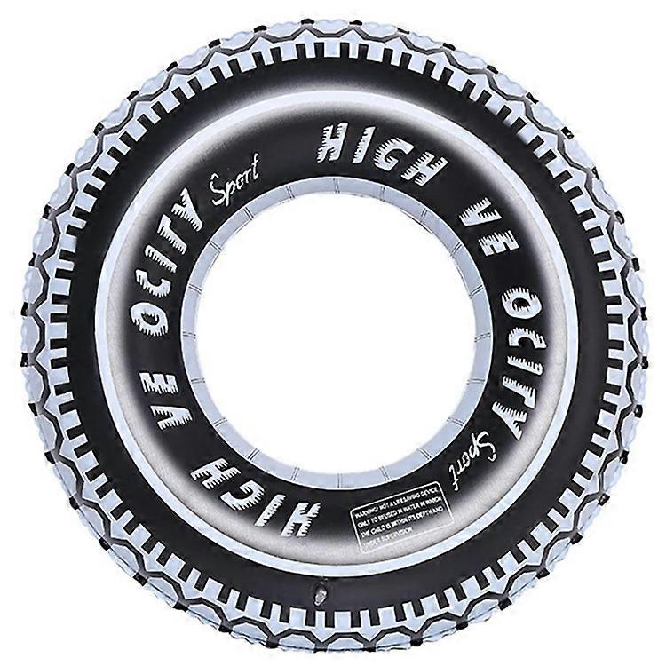 Tire Design PVC Inflatable Swim Ring High Buoyancy Float Tool Size 70 for Age 5-10