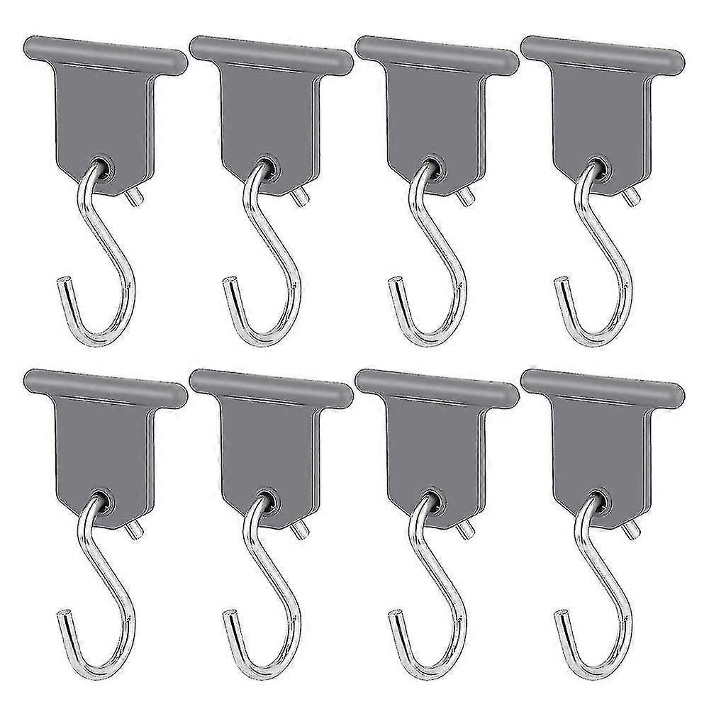 8pcs Camping Awning Hooks Rv Awning Hangers Hooks Rv Party Light Hangers for Rv Caravan Camper