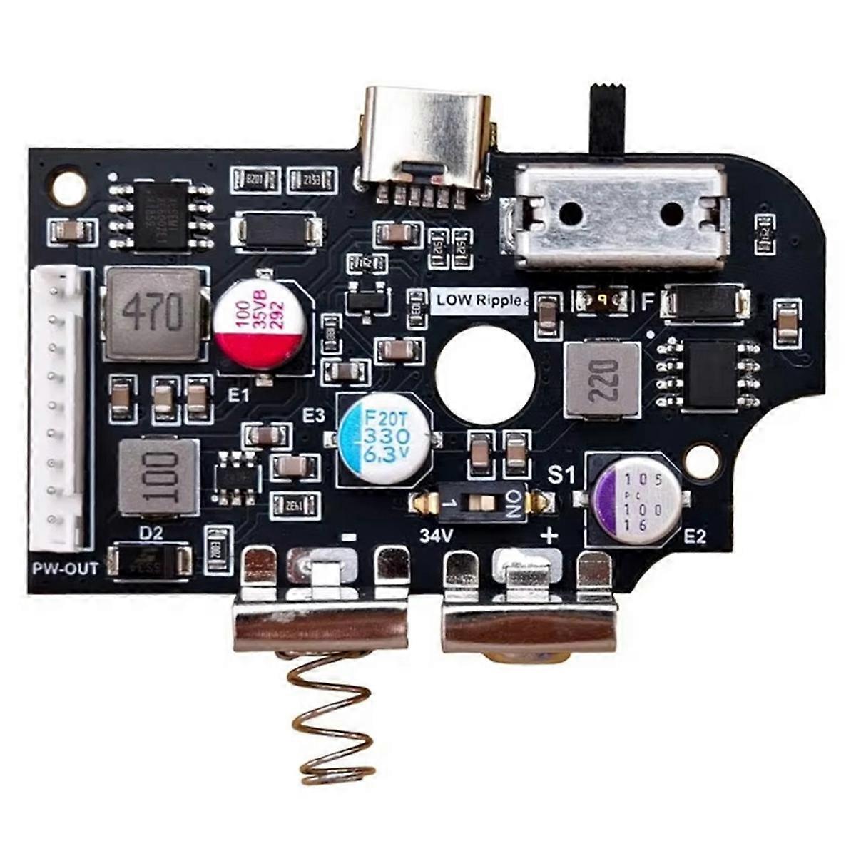 USB-C Power Board Replacement PCB Board Power Switch Motherboard High Quality Accessory for Game Ge