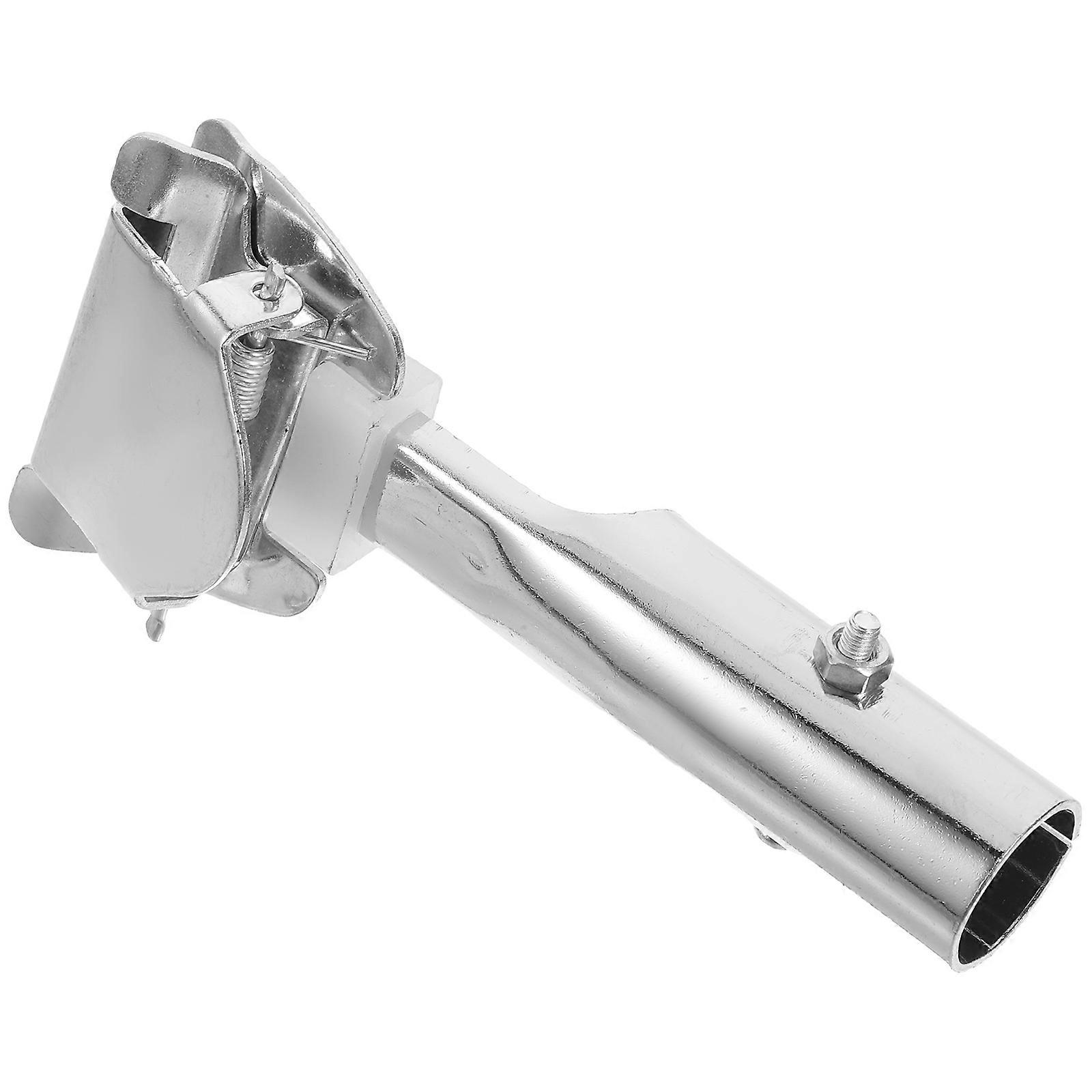 Stainless Steel Replacement Mop Pole Clamp Chuck for Effortless Cleaning – Universal Fit for Various Mop Heads