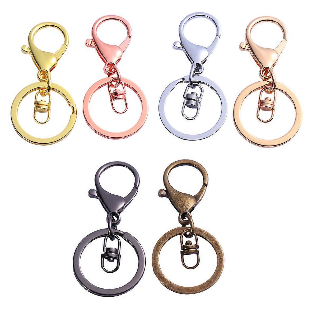 Creative Accessories, Sturdy Keychain Parts for DIY Enthusiasts, Lightweight Build