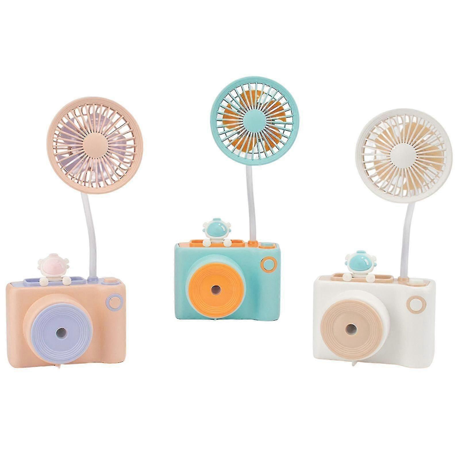 Multifunctional Small Fan Small Fan With Pencil Sharpener Portable Mini Fan
