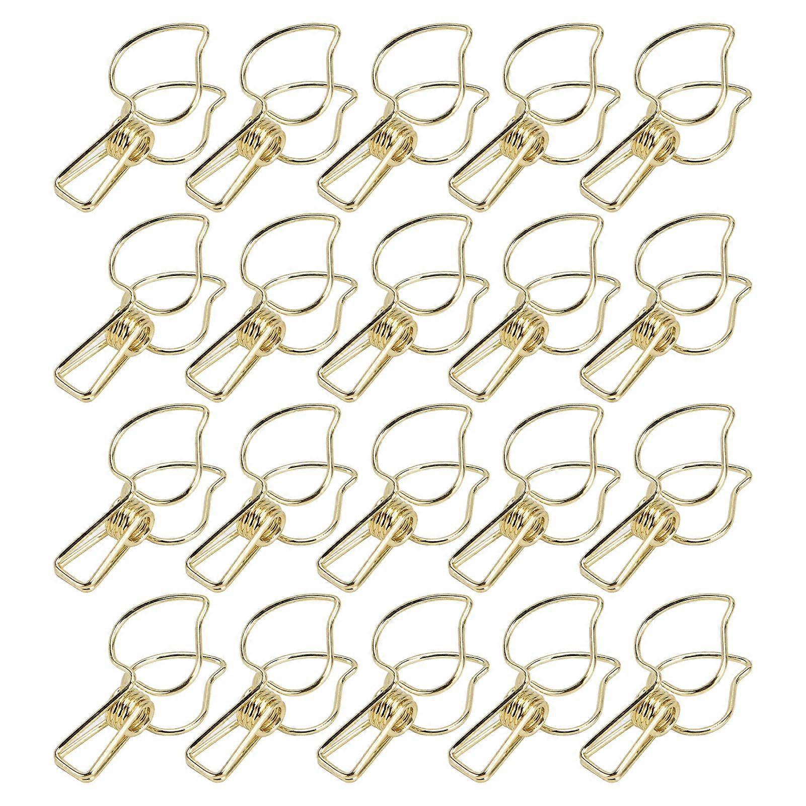 2025 Latest Model  20Pcs Clips Multifunctional Strong Hollow Spring Clip for