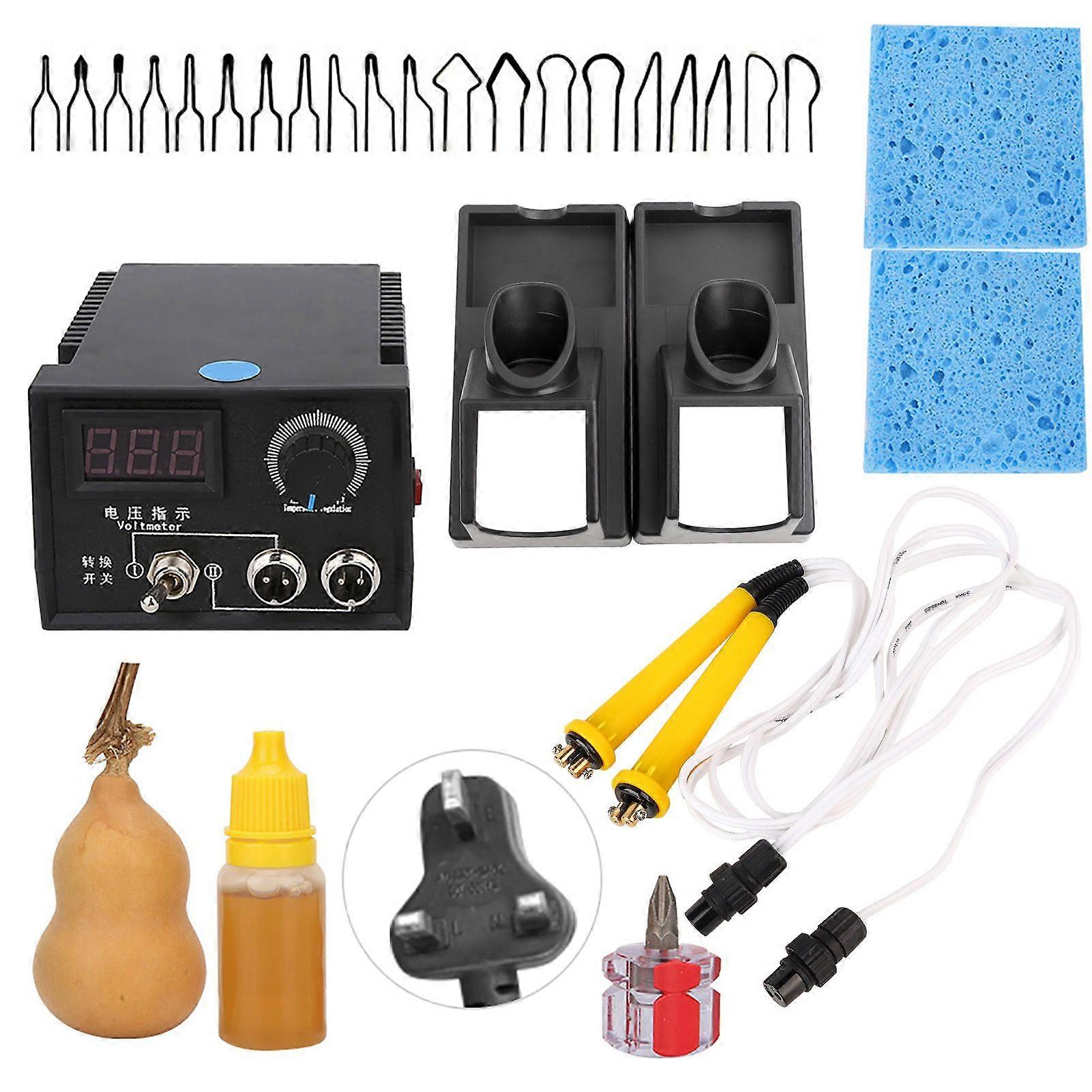 2025 Latest Model  LH40-SA802 Digital Pyrography Machine Dual Port with