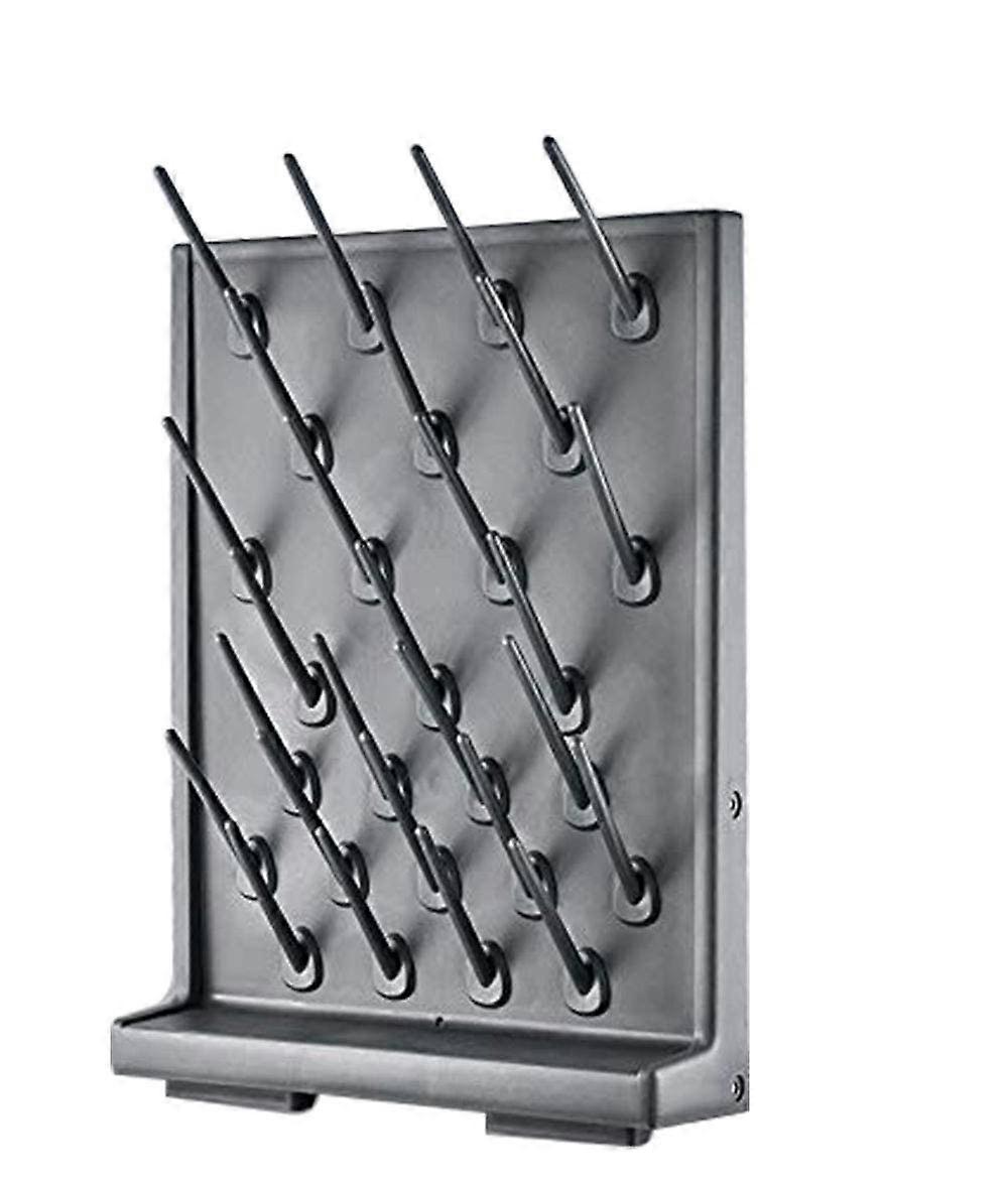 Lab Supply Drying Rack Pegboard Benchtop WallMount Laboratory Glassware 27/52 Detachable Pegs