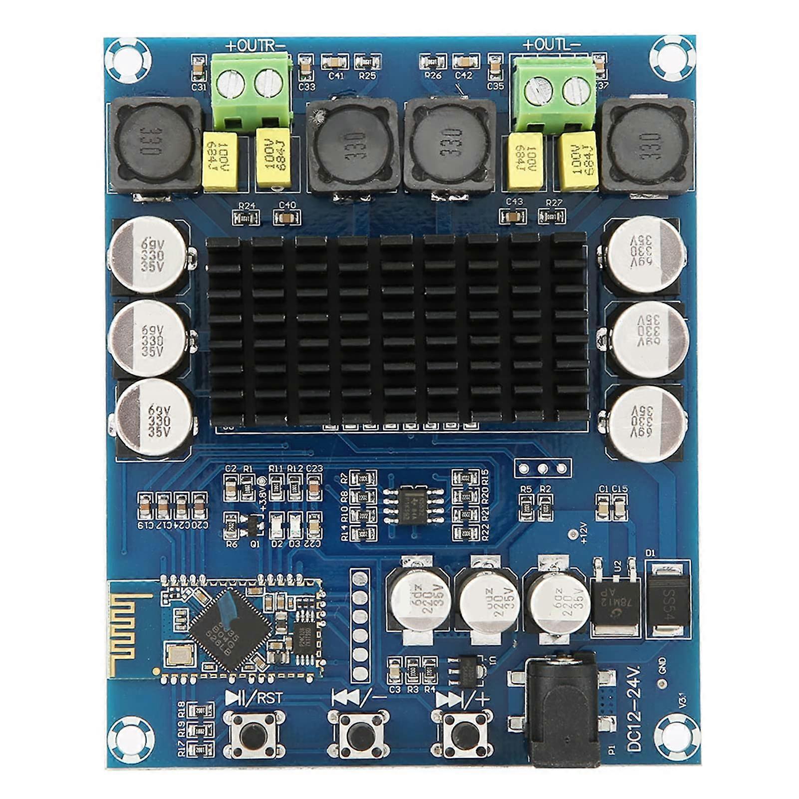 Audio Amplifier Board, XHM548 Audio Amplifier Board TPA3116D2 120W 120W Channel Digital Audio Power