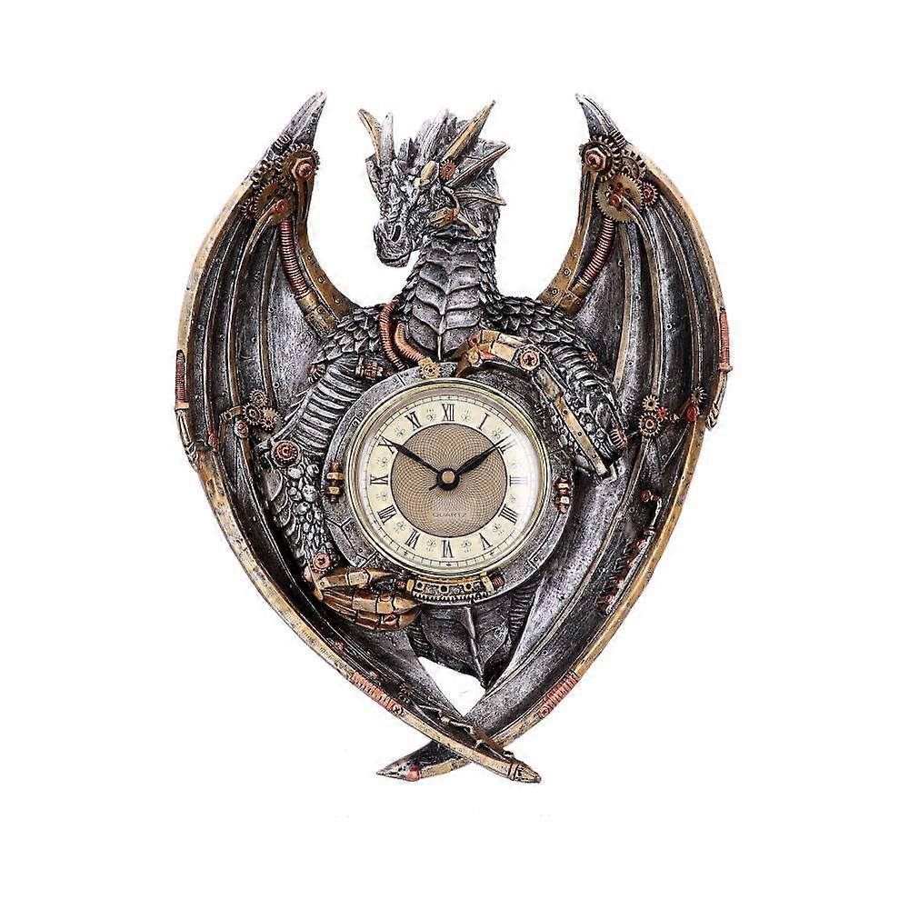 Dracus Horologium Steampunk Dragon Wall Clock