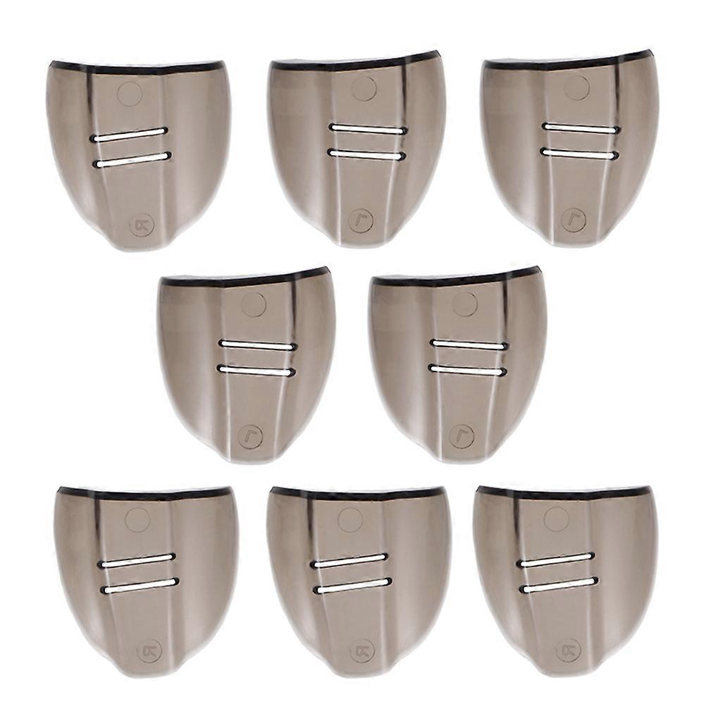 4 Pairs Lightweight Tinted Side Shields for Eyeglasses – Protective Splash & Safety Guard for Eye Protection