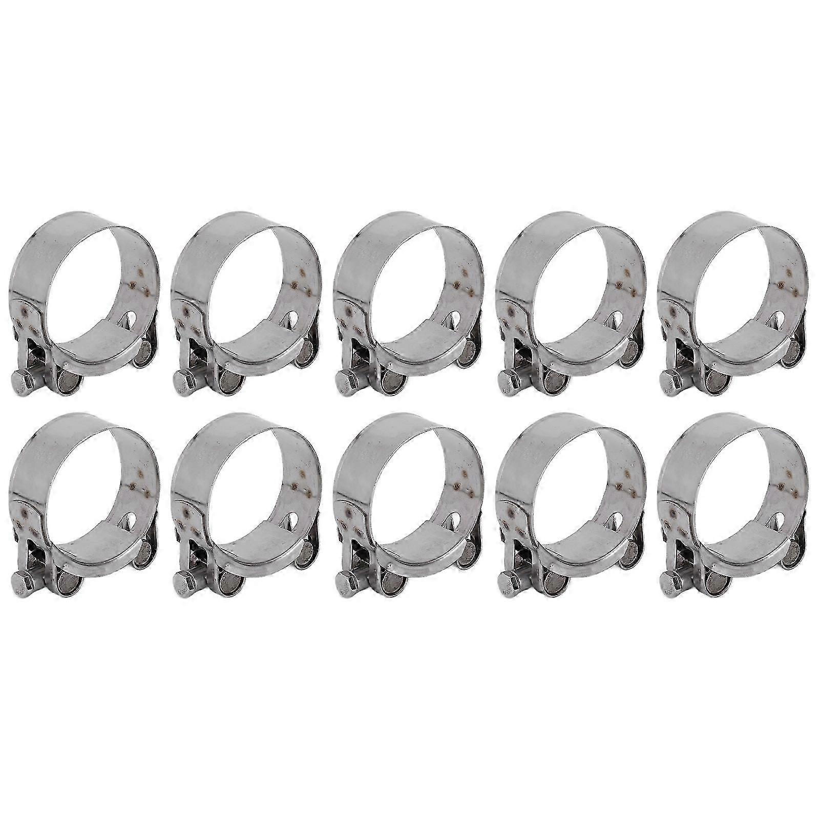 thumbnail image 2 of 48-51mm Stainless Steel Exhaust Clamp For Motorcycles - Heavy Duty Toro Brand 2 of 13