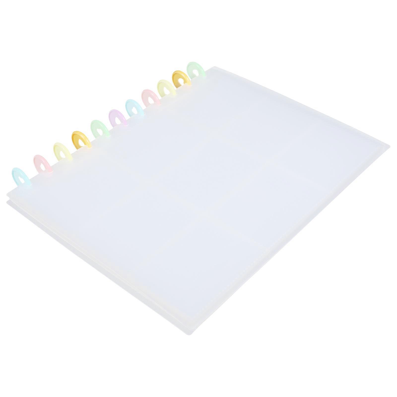 Small Photo Book Picture Albums Family Gatherings Transparent 297X25Cm 30 Pages Inside Photo Pockets 1Set