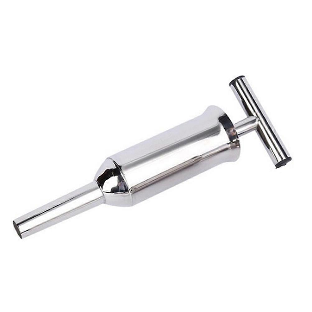 Meat Stuffing Tool Sausage Stuffer Kit for Home Cooks Silver 28.00X7.50X7.50CM Sausage Making 1Set