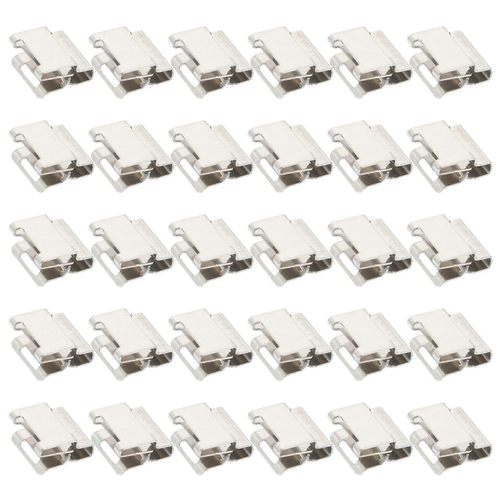 Cable Holder Solar Panel Wire Clips Durability Rectangular Shape 30Pcs