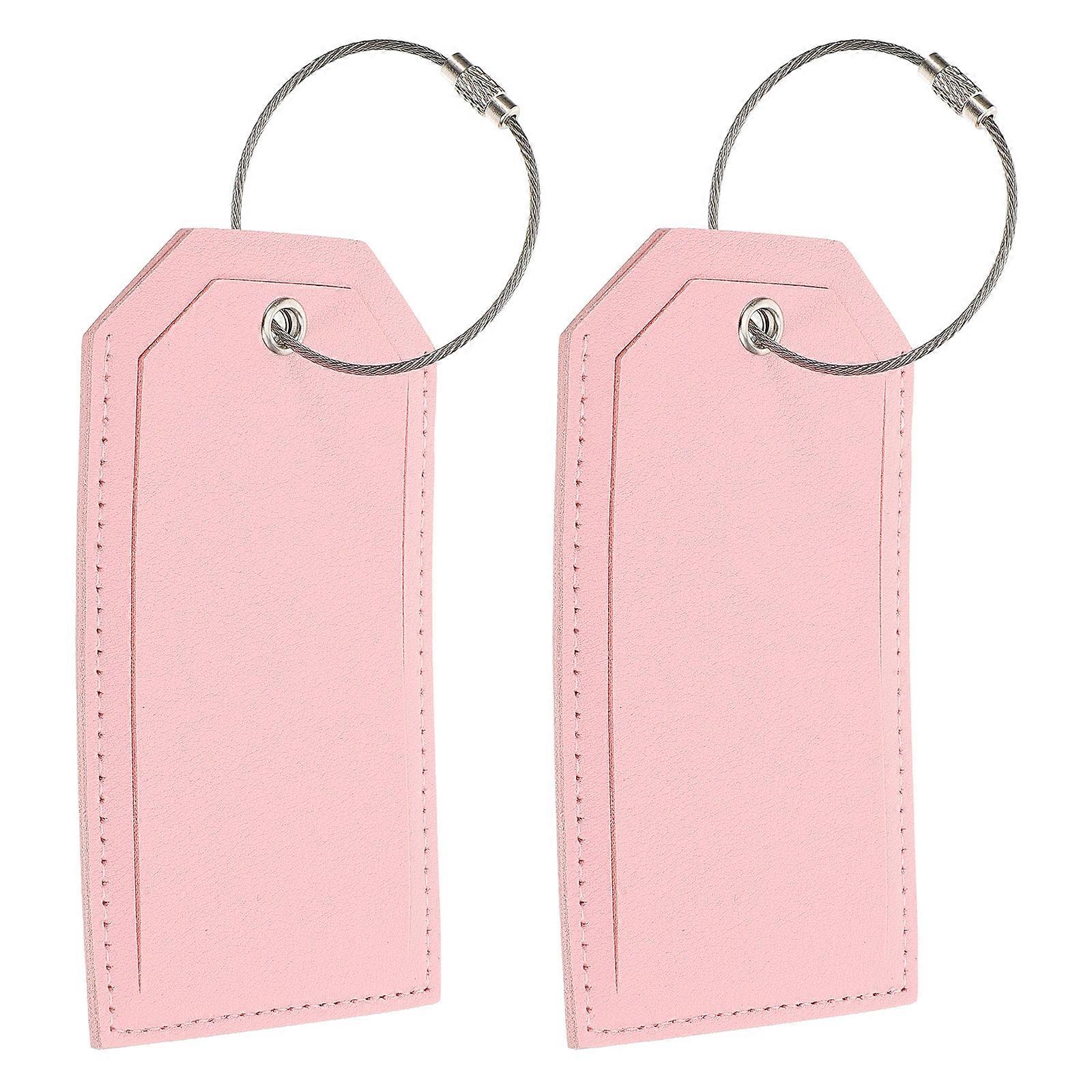 Bag Tags For Luggage Travel Convenience Suitcase Identifier Tags Rectangular 11.50X6.30X0.20CM 2Pcs