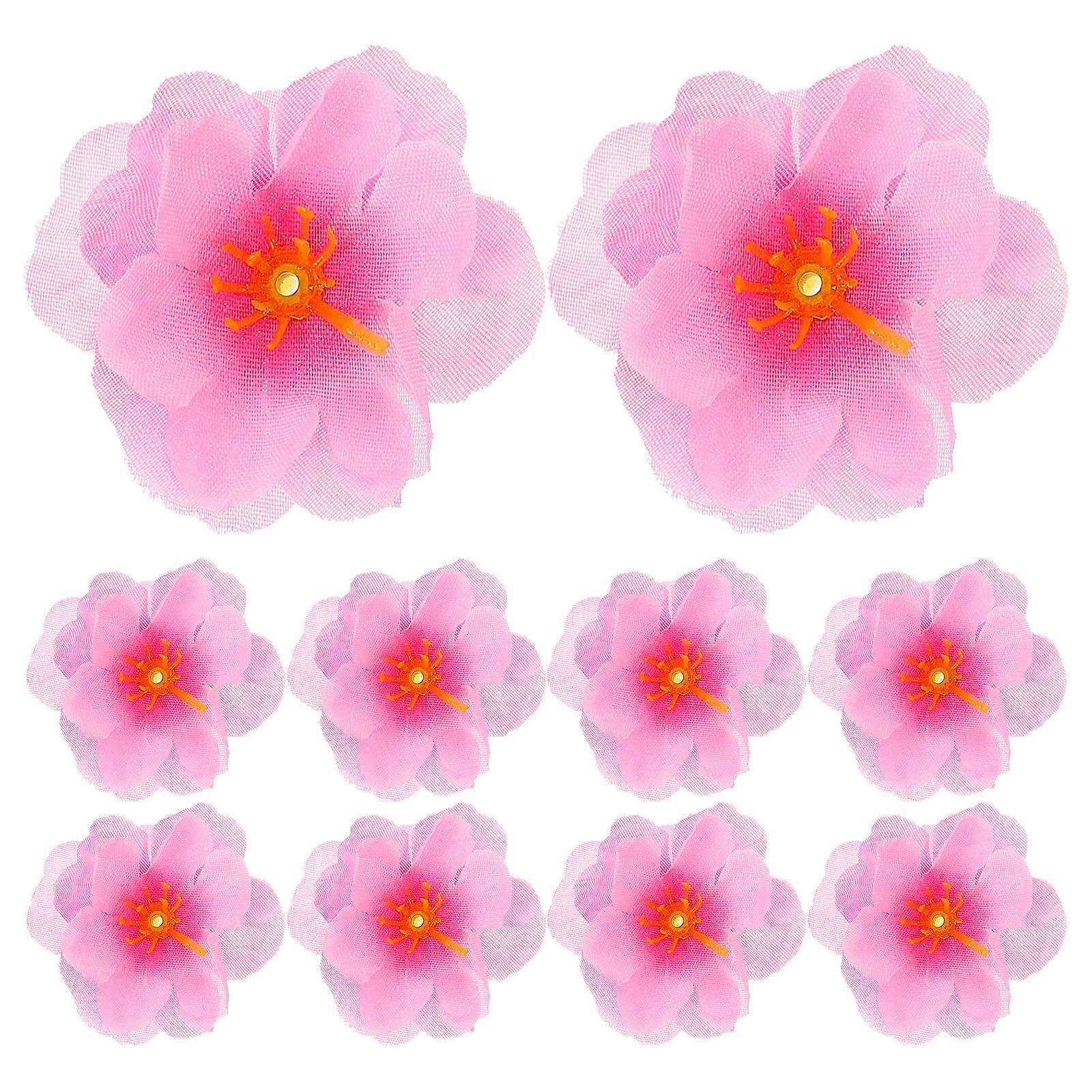 Delicate Craft Flower Faux Cherry Decoration 100Pcs