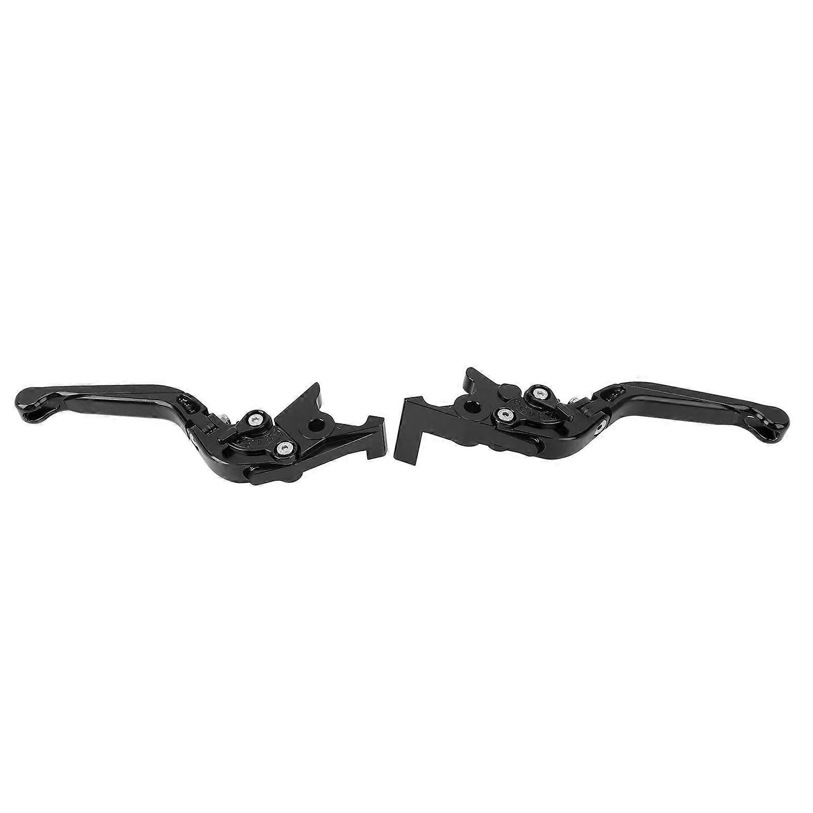 Pair Motorcycle Aluminum Alloy Adjustable Folding Clutch Levers For Forza X-ADV ADV Black
