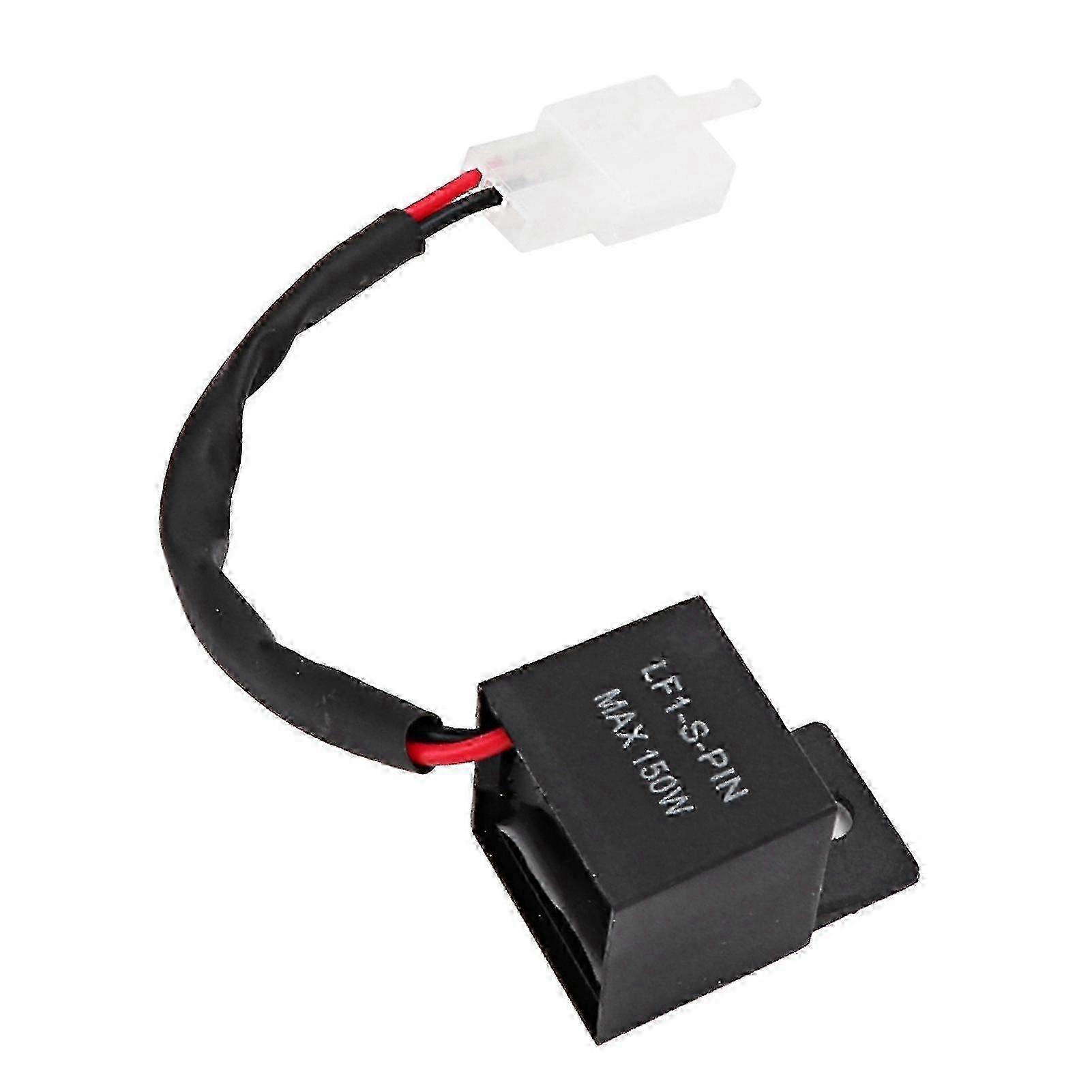 Motorcycle 2 Pin LED Flasher Relay Adjustable Speed for Kawasaki Turn Signal Edition 0620