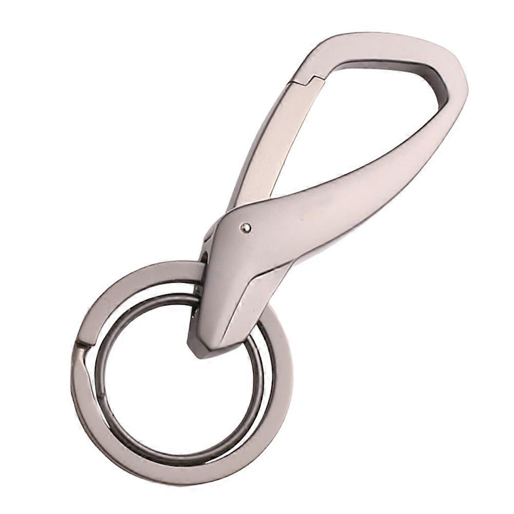 Alloy Keyrings Zinc Alloy Keychains Key Storage Simple and Reasonable Structure 8.3x3.5cm