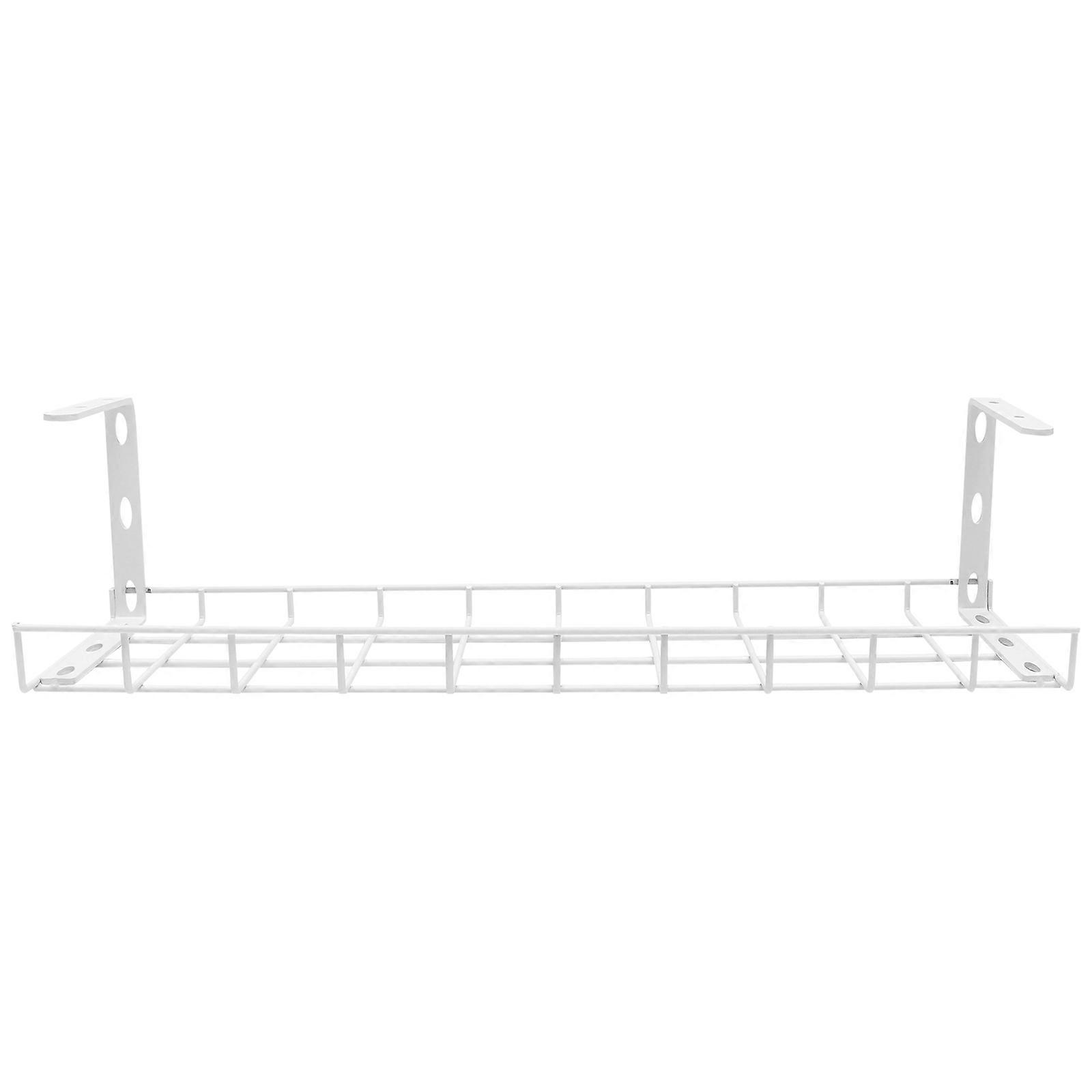 Desk Cable Organizer Patch Board Storage Rack for Adults Grey 58x16x13cm 1Pcs