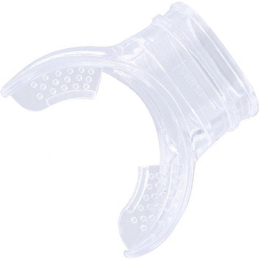 Transparent Silicone Snorkel Mouthpiece Replacement for Diving Regulator, Soft and Comfortable Accessory, Universal Fit
