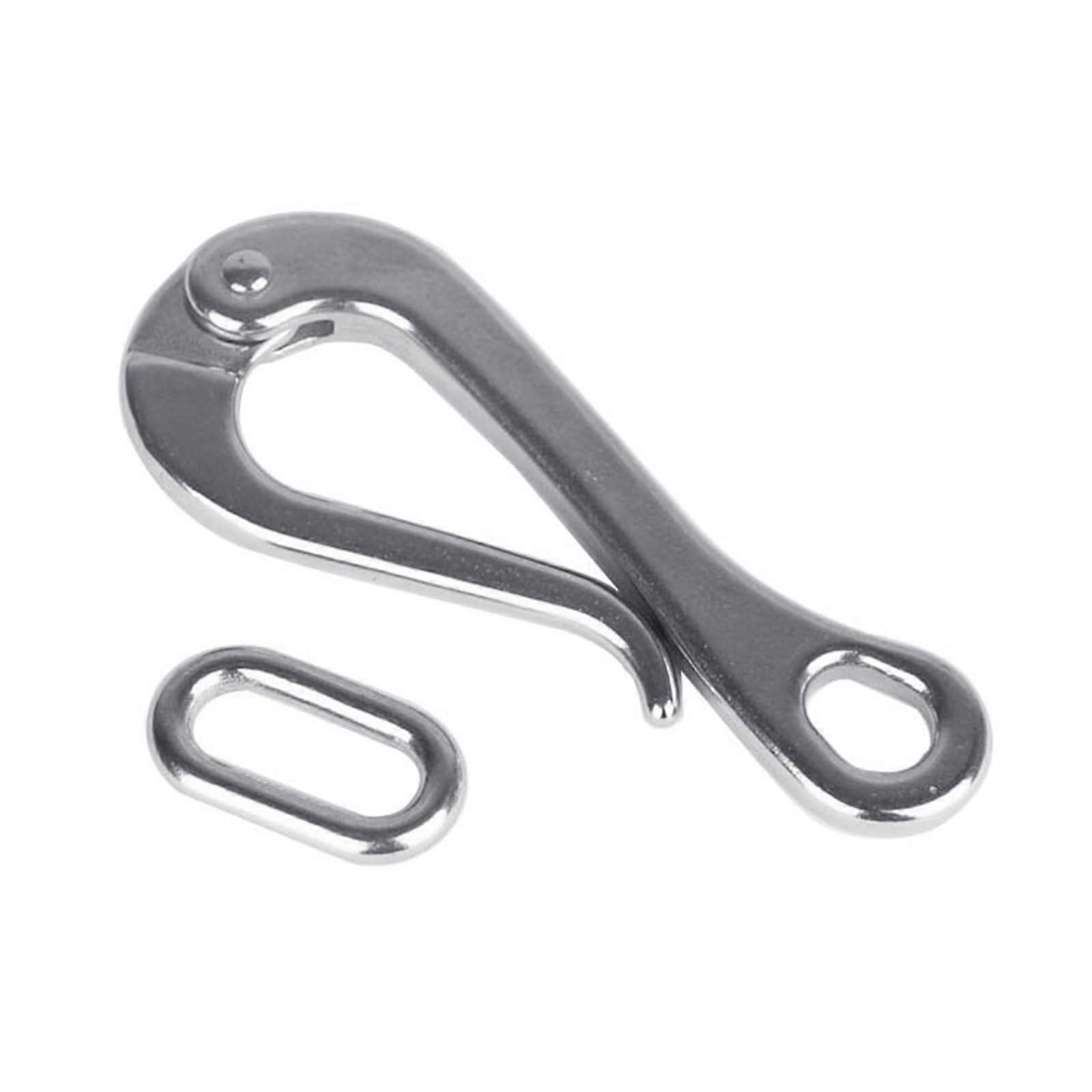 Quickrelease boat hook, practical quickrelease hook, timesaving hook, easytouse hook, secure pontoons and small boats Ref: 5195