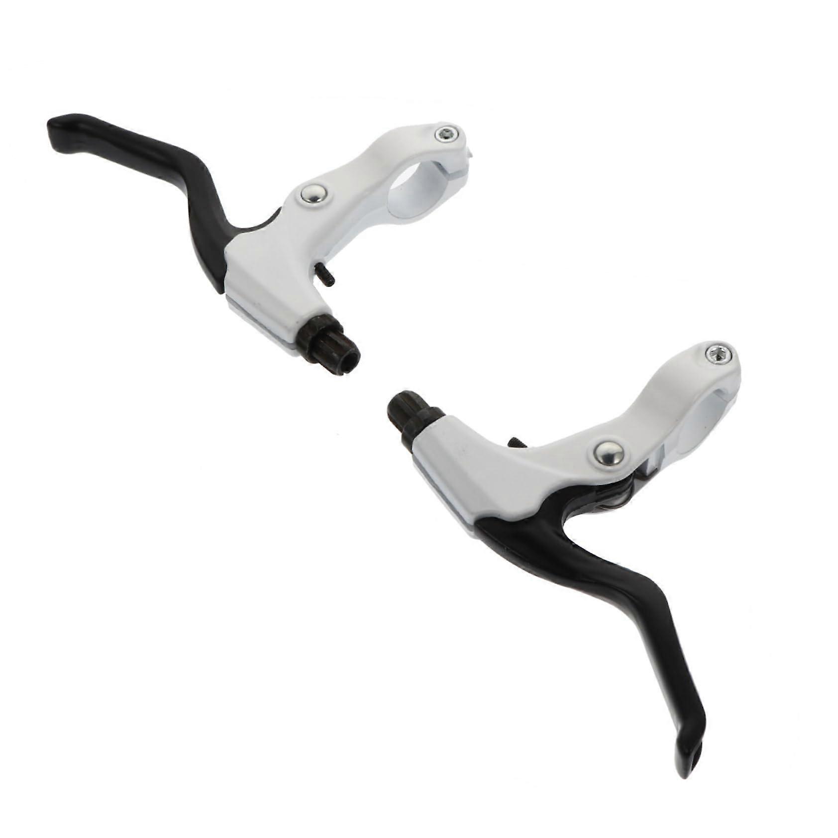 1 Pair Bicycle Brake Levers Aluminum Alloy Ergonomic Design for Mountain Bikes for Optimal Performance and Safety
