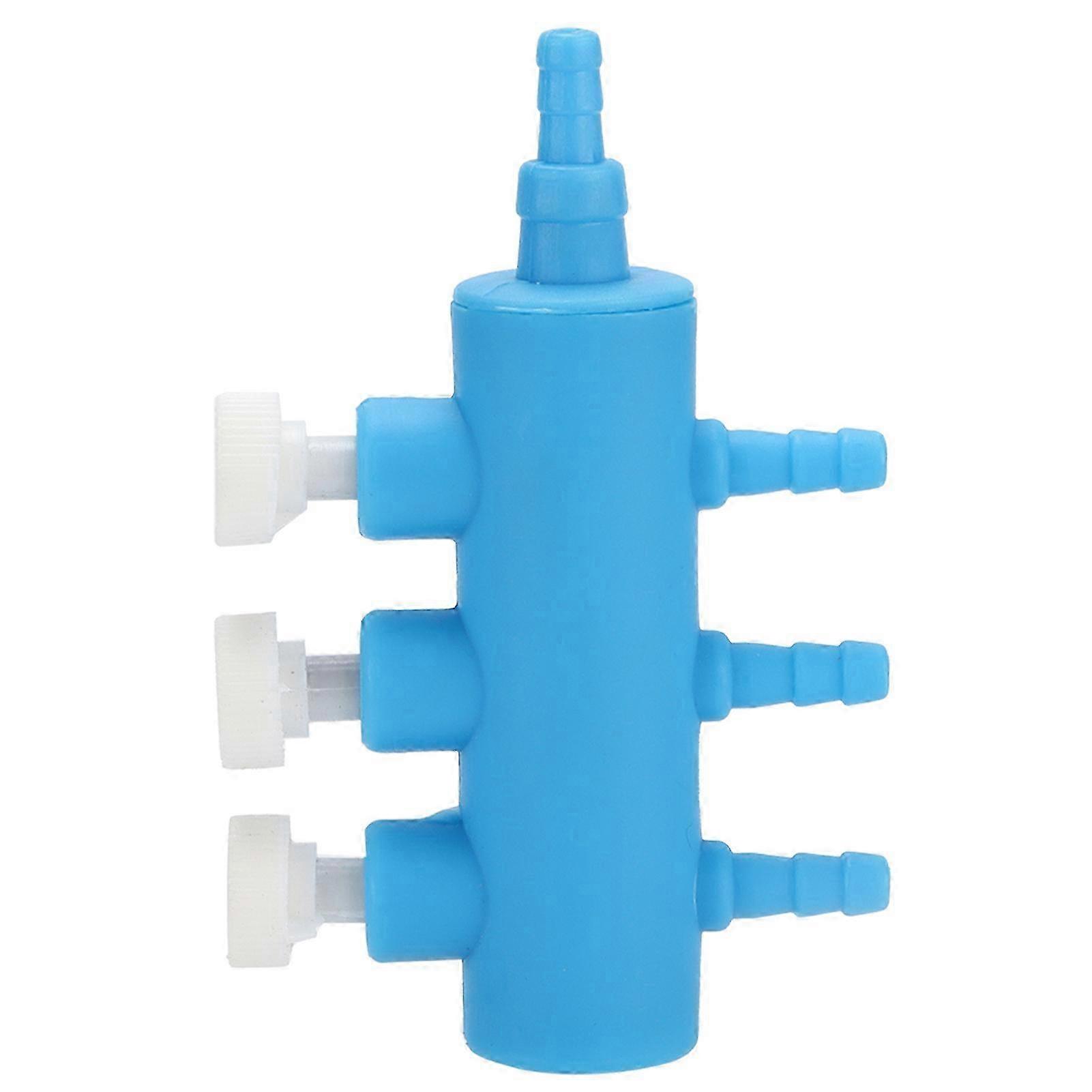 Plastic Air Tubing for Fish Tanks - Oxygen Flow Splitter with Valve