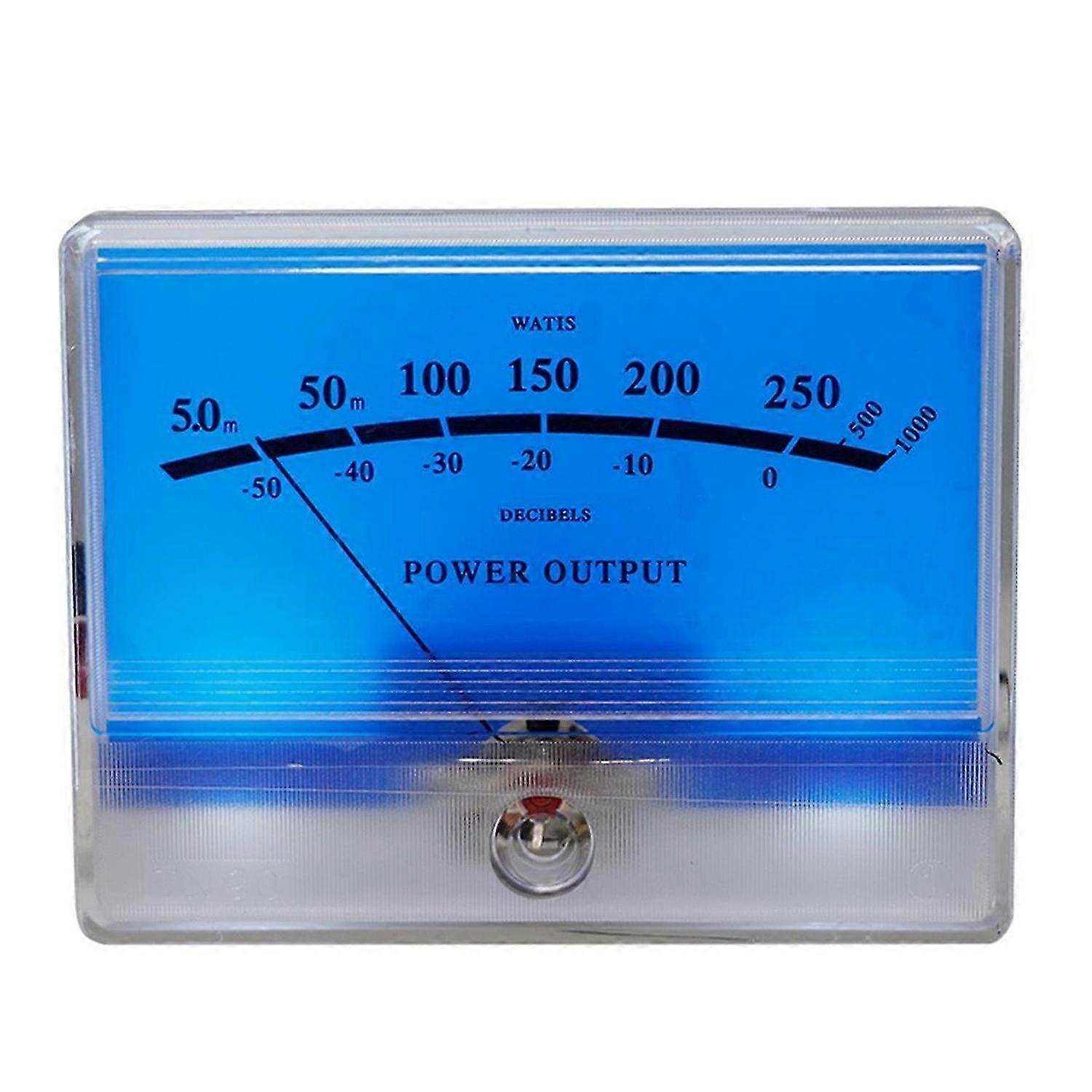 TN90A Pointer VU Meter High-Precision Digital Power Meter Head Level Indicator Audio Spect for Sp