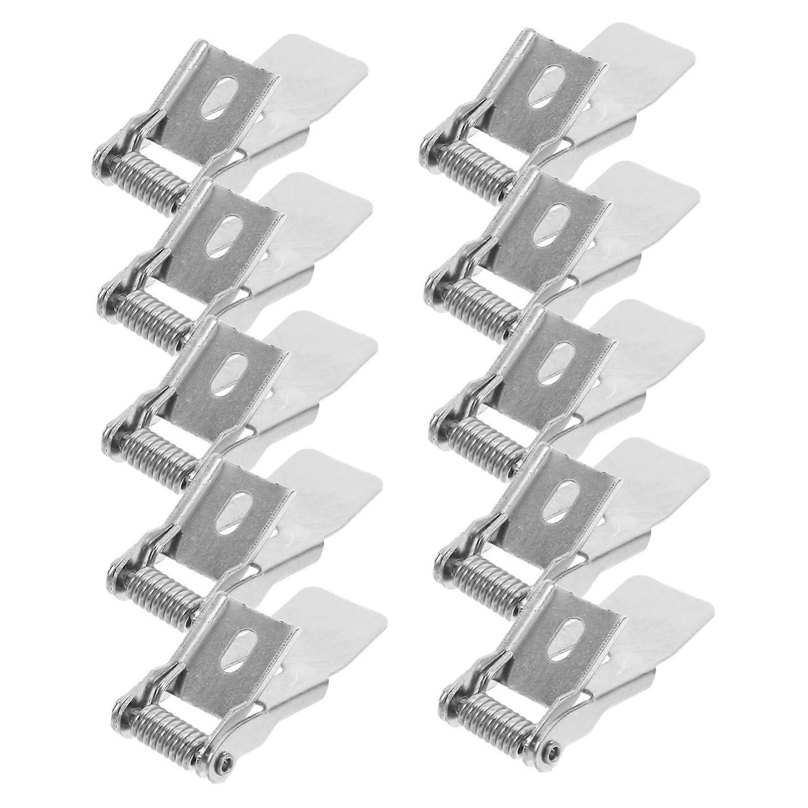 Downlight 10-Piece Metal Spring Clips For Recessed Downlights Spotlight Mounting