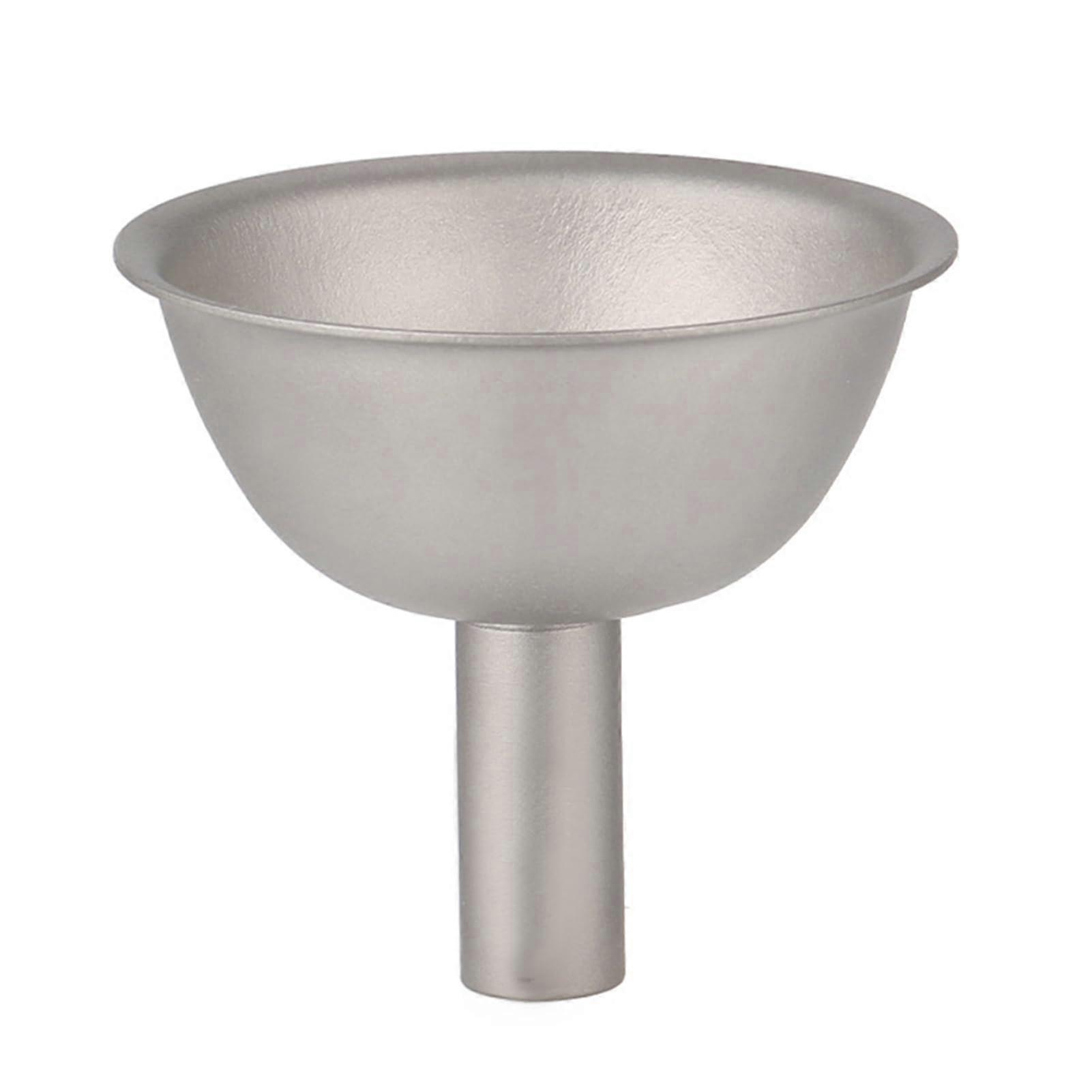 Wine Liquid Funnel Ultralight Titanium Pure Titanium Non-Threading Tiny Size Liquor Hip Flask Filling Funnel
