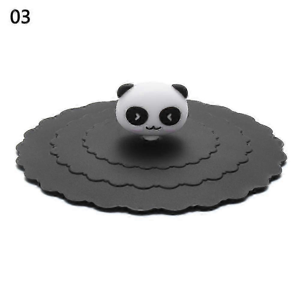 Reusable Silicone Suction Cup Lids for Dustproof Drink Covers