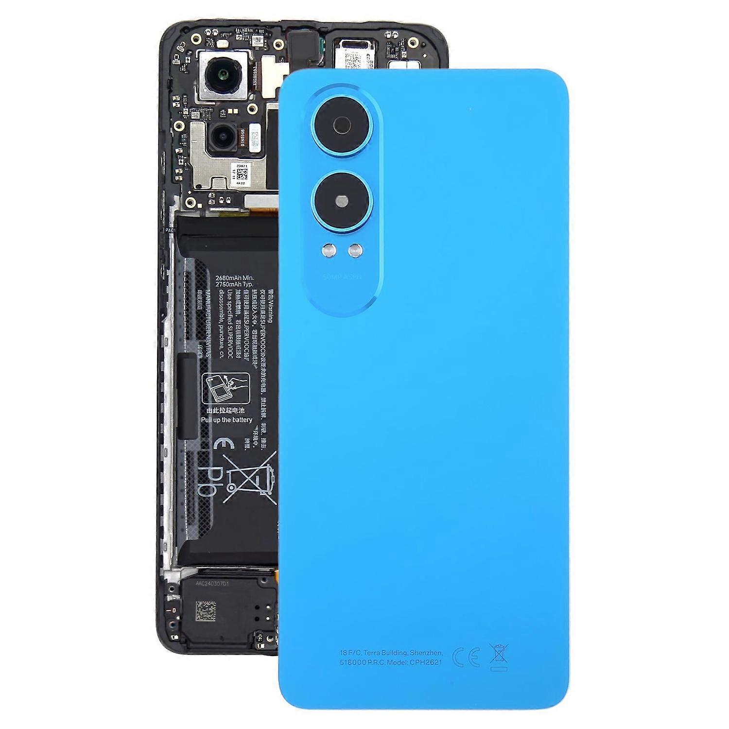 For OnePlus Nord CE4 Lite Back Cover with Camera Lens Cover