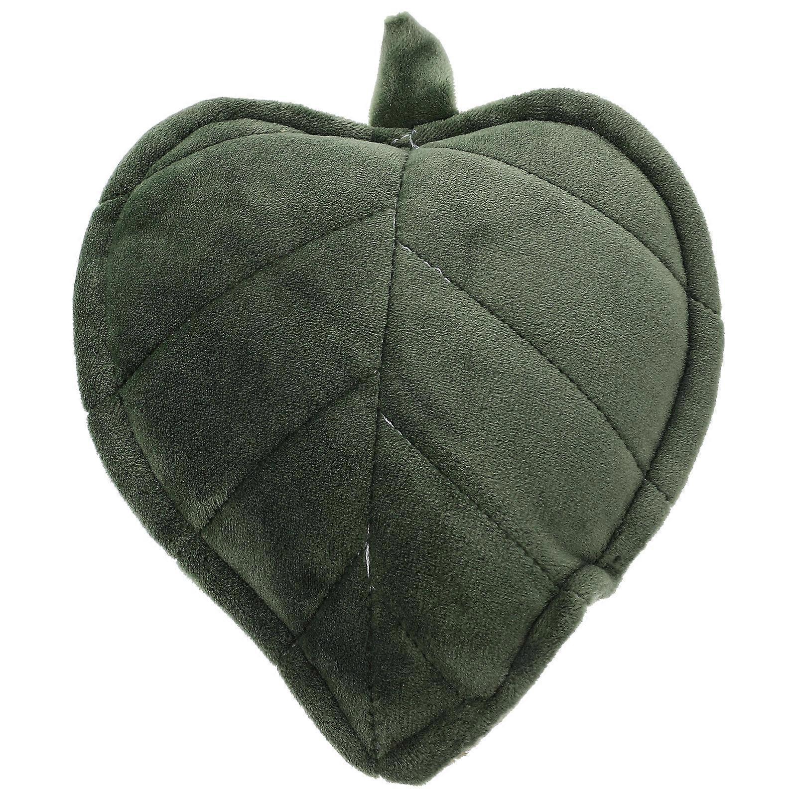 Nordic Style Plush Pillow Cushion for Bedroom Car Decor – Dark Green Fluffy Comfort Pillow