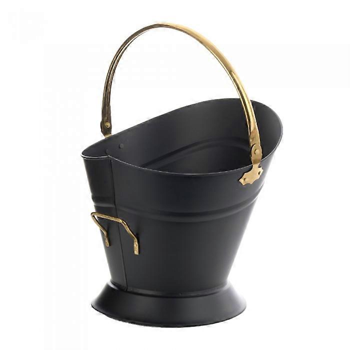 Leecroft Waterloo Eimer Schwarz/Messing 16''
