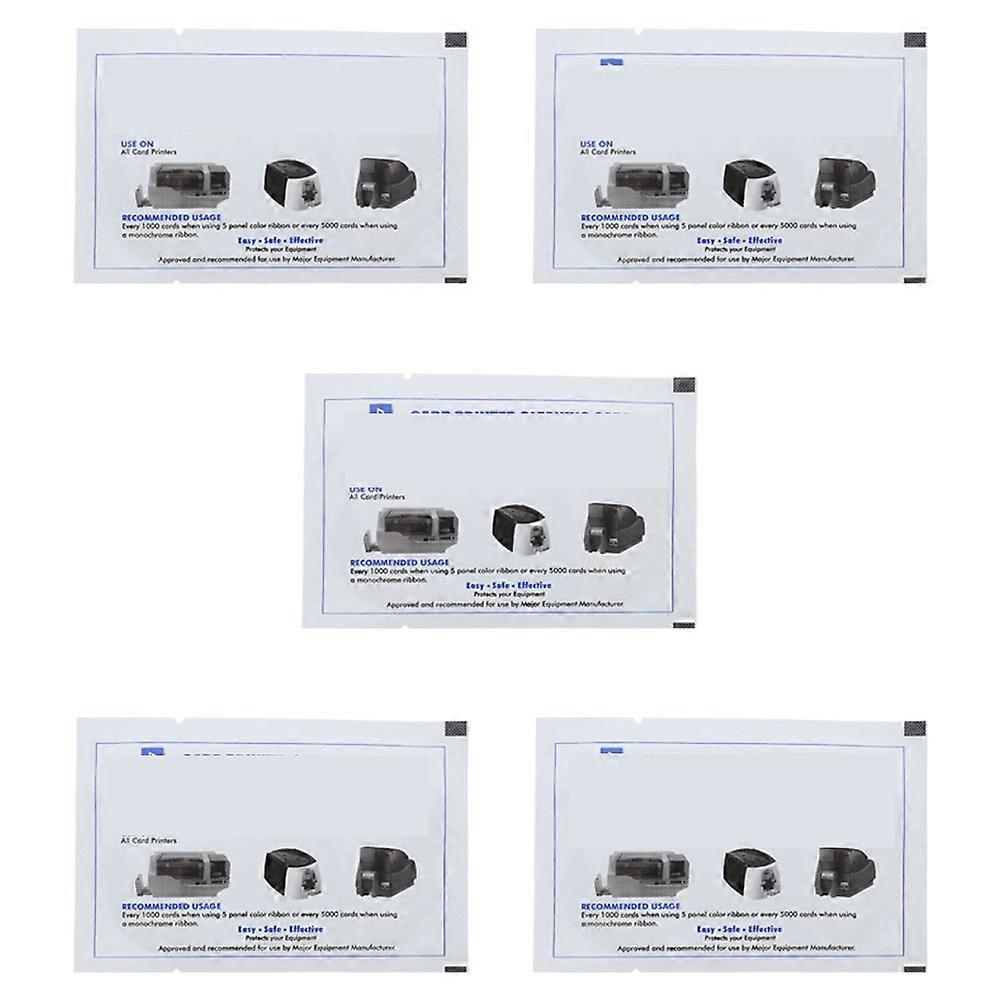 Terminal Card Cleaner Reusable Credit Card Machine Cleaner For Weekly Maintenance 5Pack