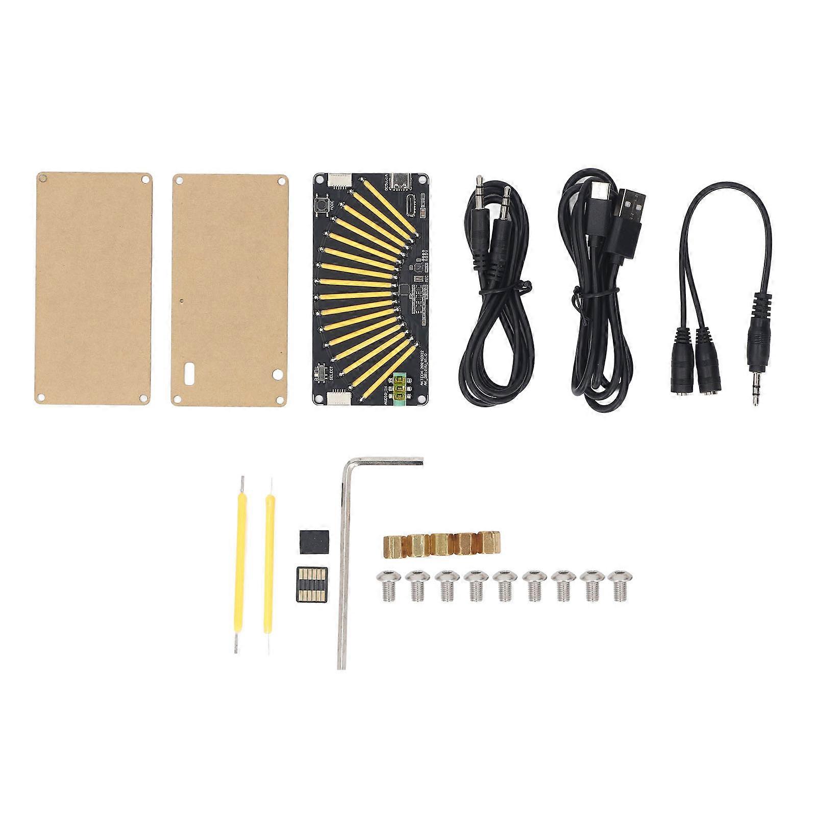 16 Bit Stereo LED VU Meter with Adjustable Light Speed for Home and Studio Sound Systems