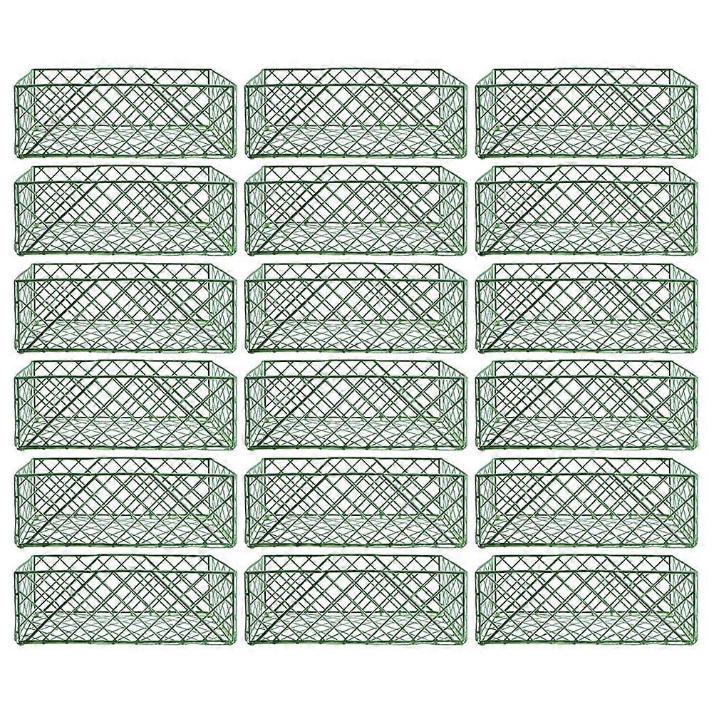 Floral Arranging Grid Floral Arrangement Fixing Flowers and Branches Rectangular Grid Simple Design Churches 9.3×4.3×3.1in 20Set
