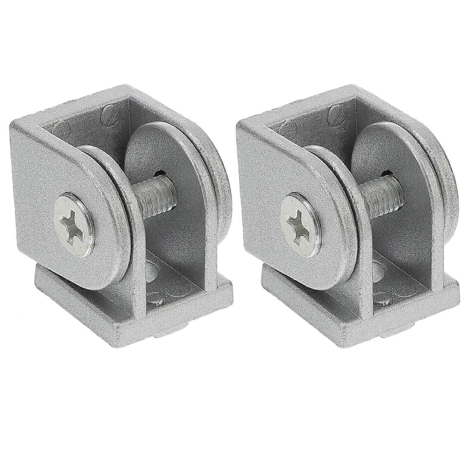Aluminum Extrusion Pivot for Damaged Connectors Simple Design Rectangular Shape 2Pcs